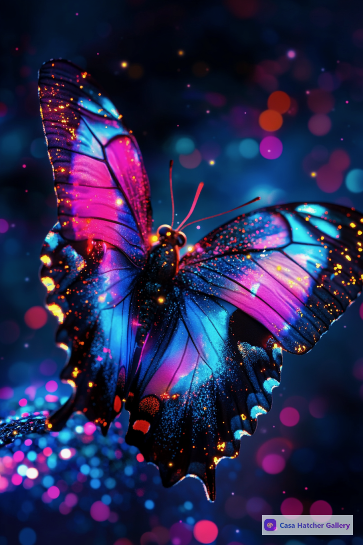 Luminous Wings of Enchantment