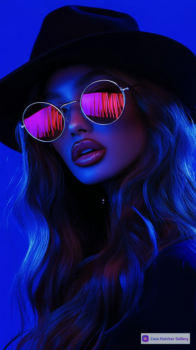 Neon Noir Glamour