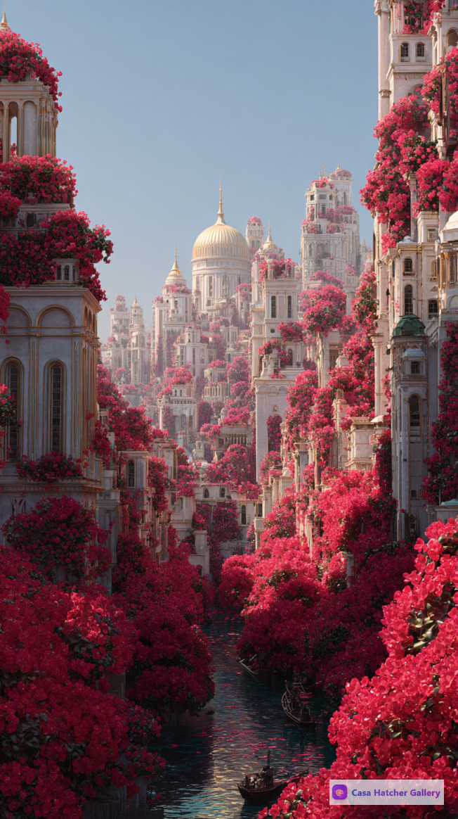 Blooming Canals of Elysium