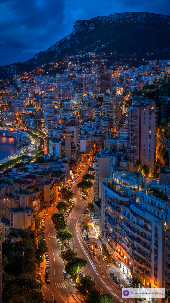 Monaco's Night Symphony